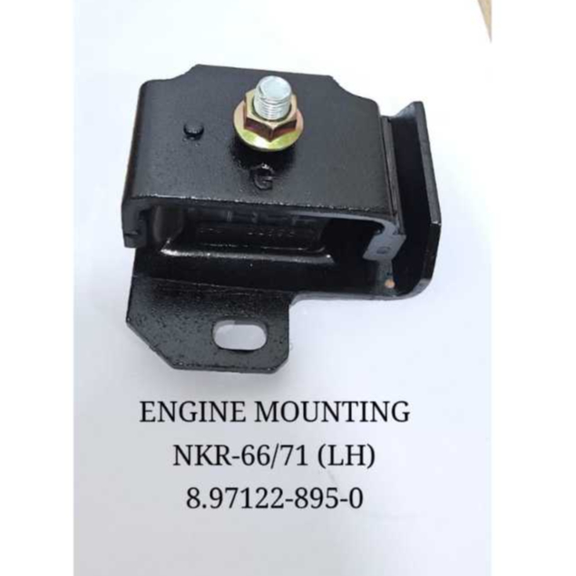 DUDUKAN PANGKON MESIN ENGINE MOUNTING KANAN KIRI - ISUZU NKR66 NKR71 ELF R/L
