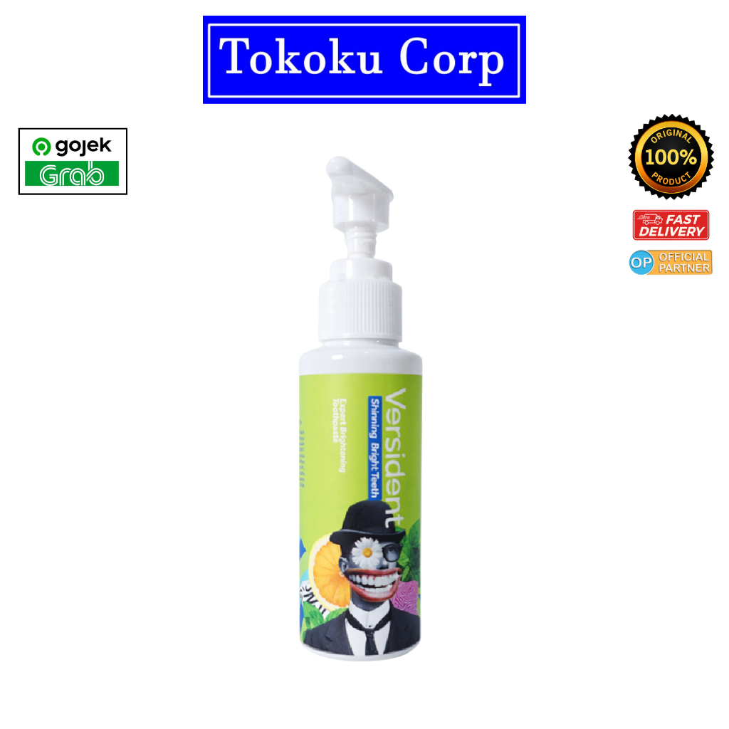 Versident Pembersih Karang Gigi dan Pemutih Gigi /  Pasta Gigi - Odol Versident