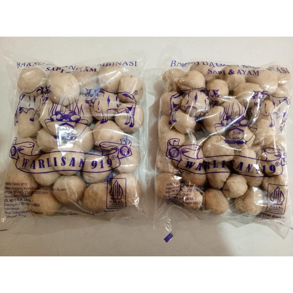 

Warlisan Baso kombinasi Sapi dan ayam