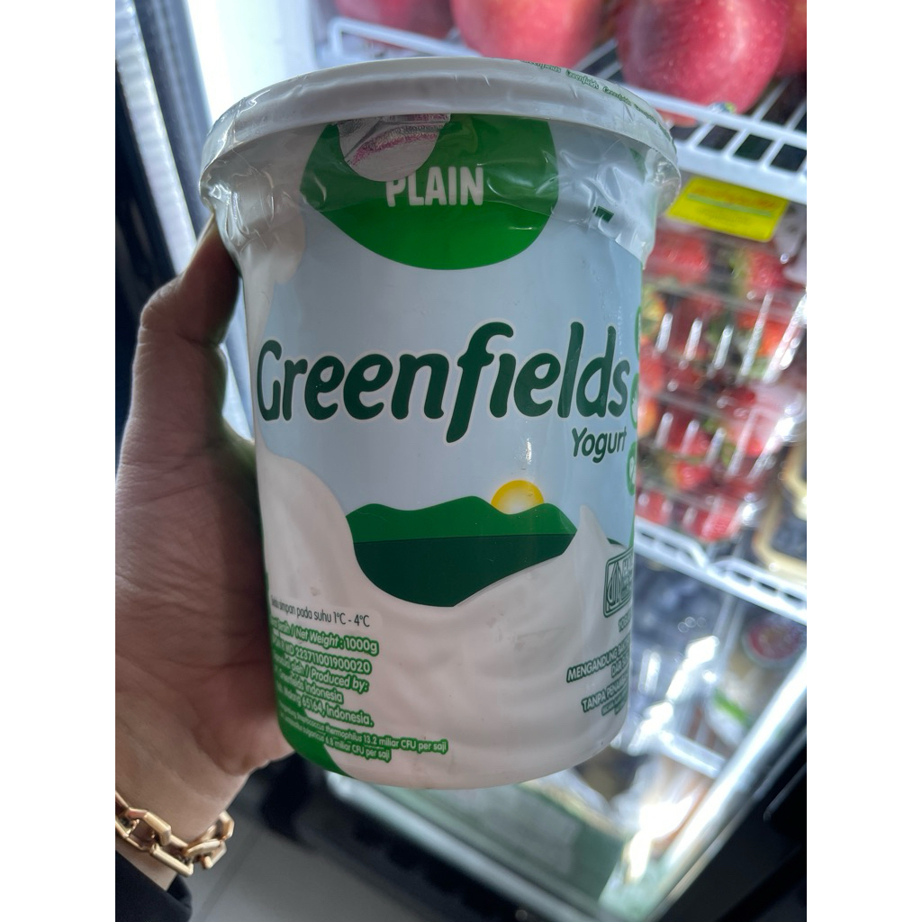 

Yoghurt Greenfields Plain 1kg