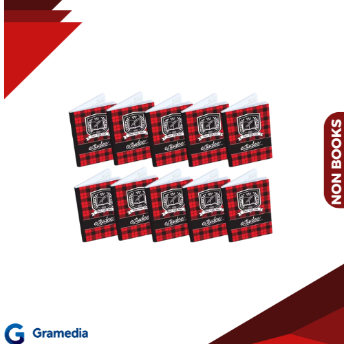 

Gramedia Medan - Estudee I B5 Tartan Merah Isi 10