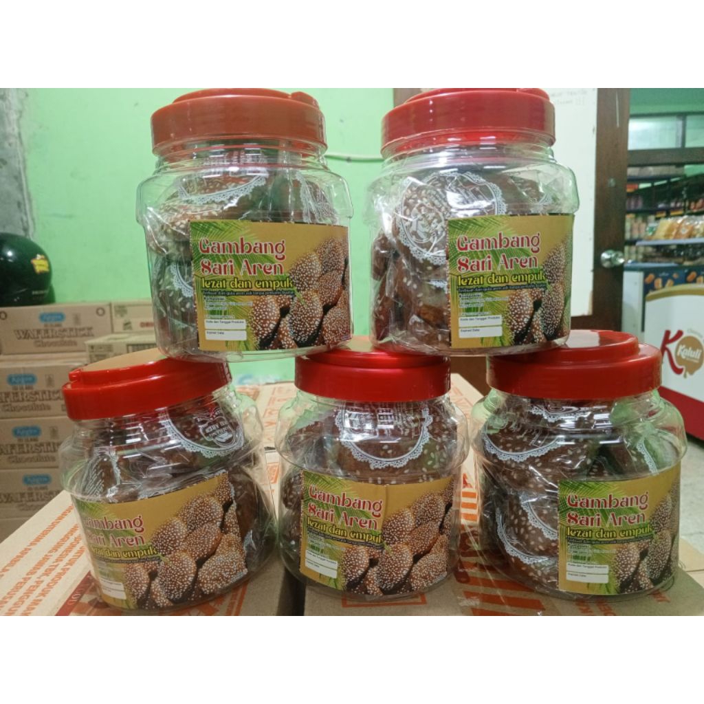 

Kue Gambang Sari Aren Wijen 290gr