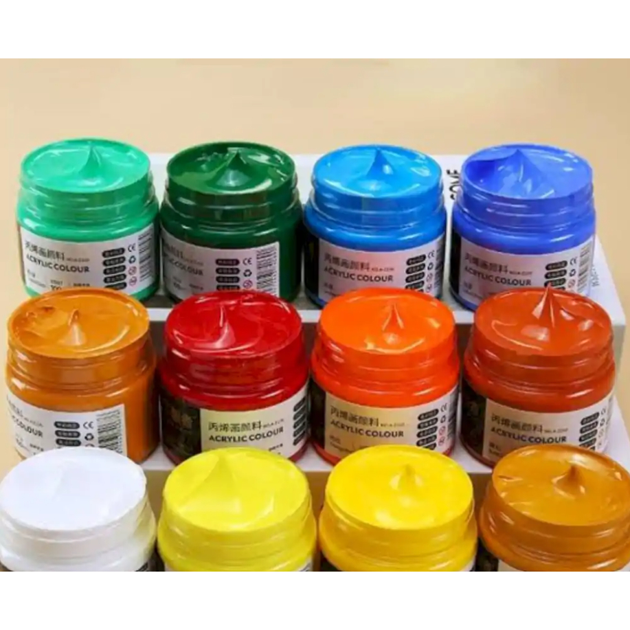 

Cat Akrilik 12 Warna Untuk Plastik