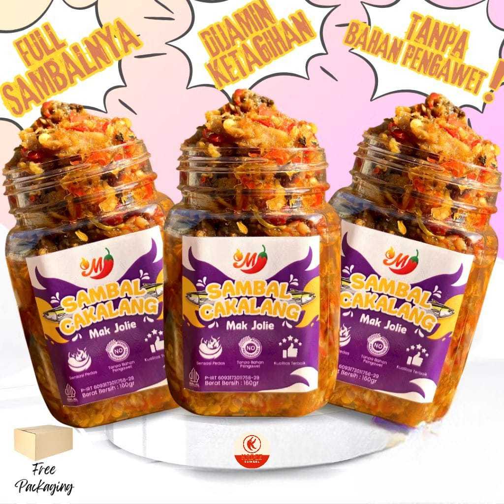 

Sambal 160 Gram Enak Sambal Cumi Sachet