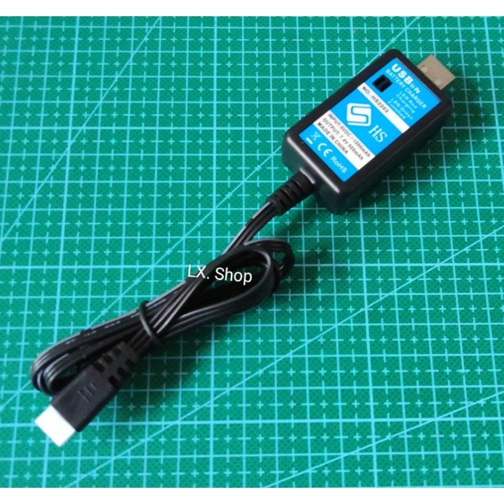 Charger Baterai Lipo 7,4V Bawaan RGT 136161