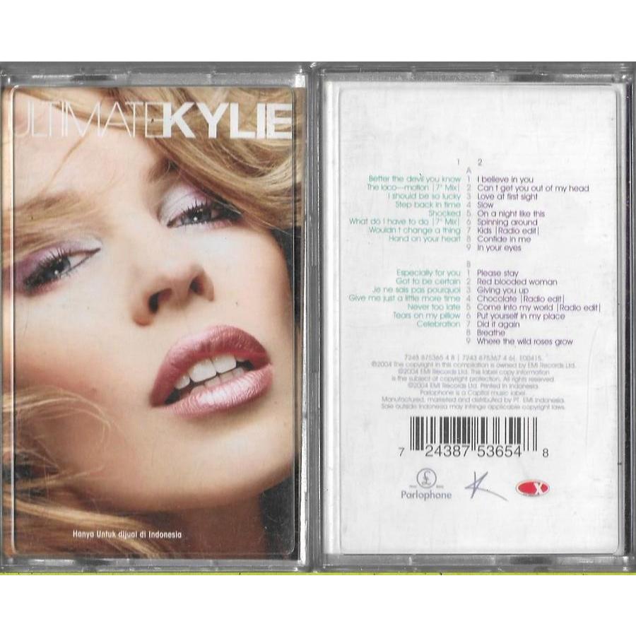 Kaset Pita Original - Kylie Minogue Ultimate Kylie