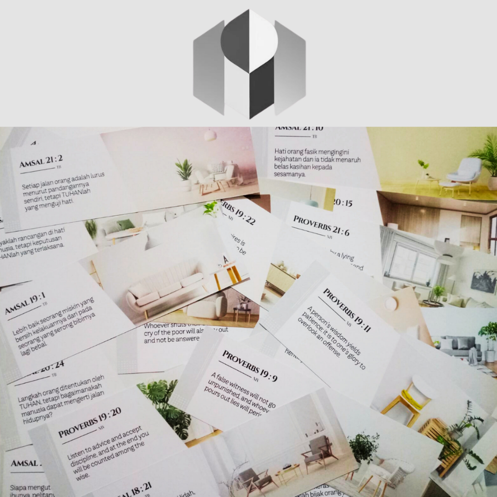 

Bookmark Have A Seat (Pembatas Buku 2 sisi - 5x15 cm dengan kutipan ayat Alkitab)