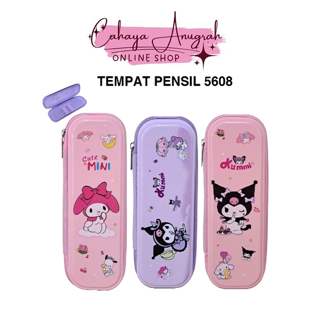 

Tempat Pensil Anak Motif Kuromi My Melody 5608 Pencil Case