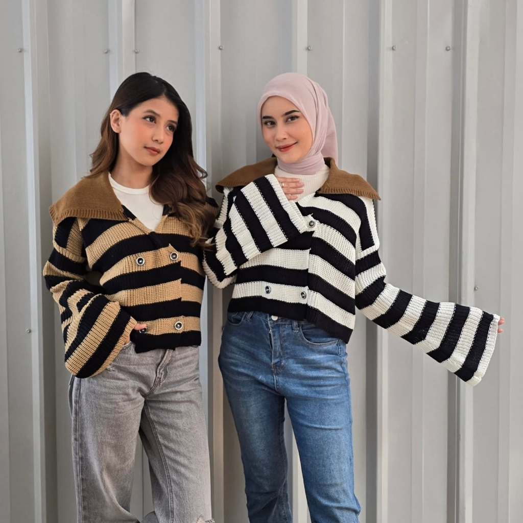 carigan wanita korea jaket perempuan baju korea coco blaster