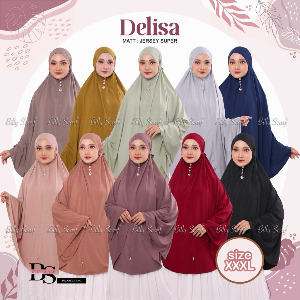 JILBAB/hijab DELISA by BILLY SCRAF