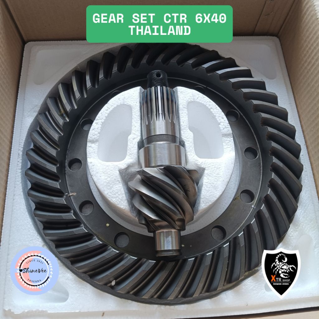 Gear set Canter PS125 6x40 ktb thailand / Gear set mitsubishi PS125 6x38 original thailand / gear ki