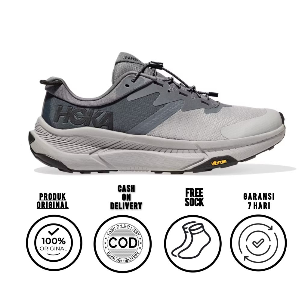 Sepatu trail running hoka transfort castlerock