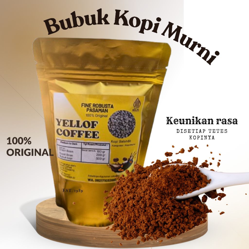 

YellofCoffeeRobusta