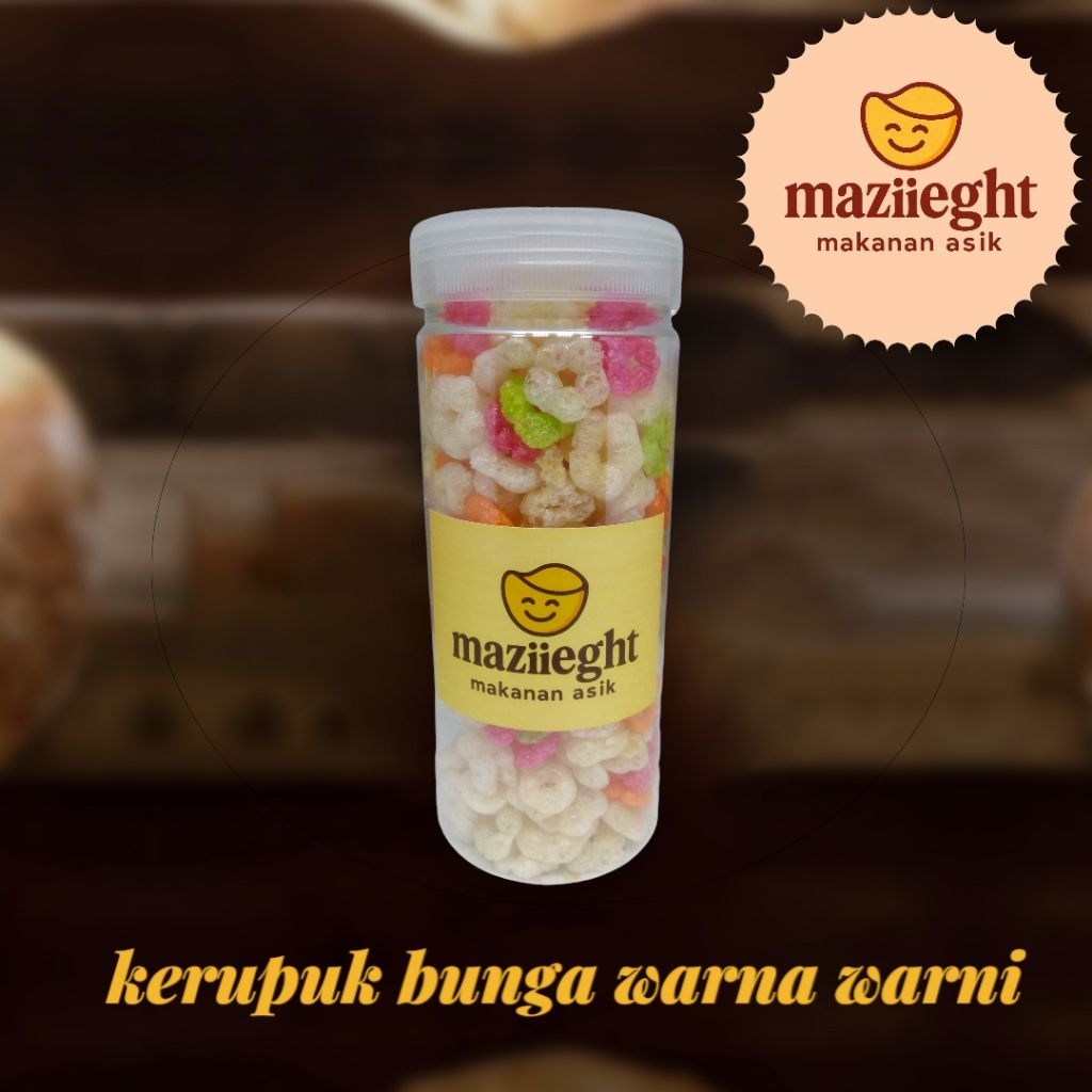 

Kerupuk Kembang Warna Warni Dengan Rasa Original Gurih yang Membuat ketagihan