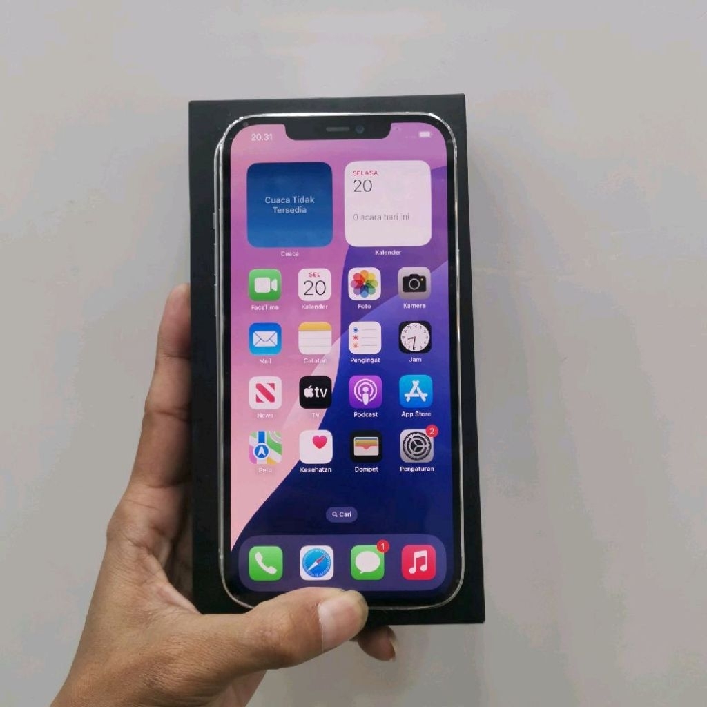 HP HAPE SECOND BEKAS IPHONE 12 PRO MAX IBOX MINUS