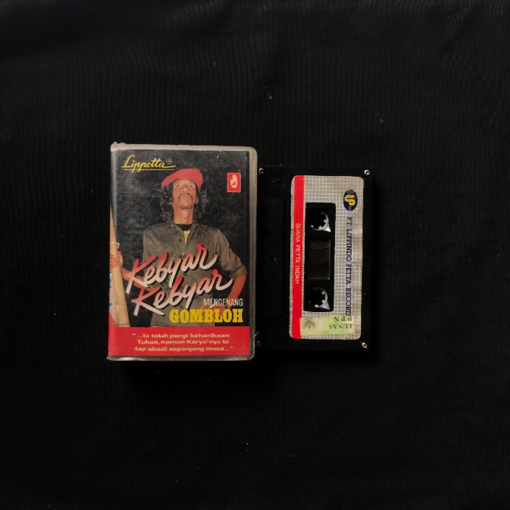 Kaset mengenang gombloh - kebyar kebyar (lipetta records)