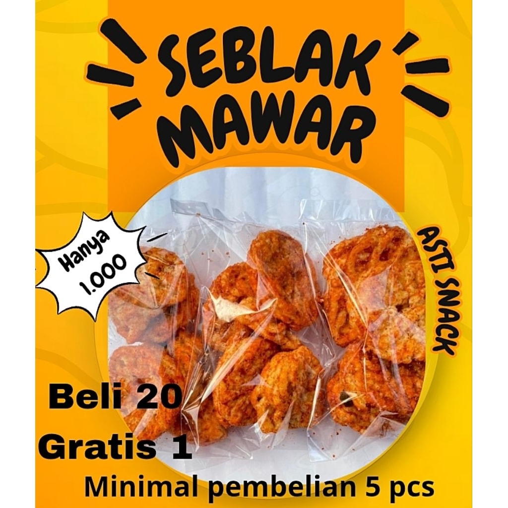 

SEBLAK MAWAR RAFAEL PEDAS DAUN JERUK 1000-an