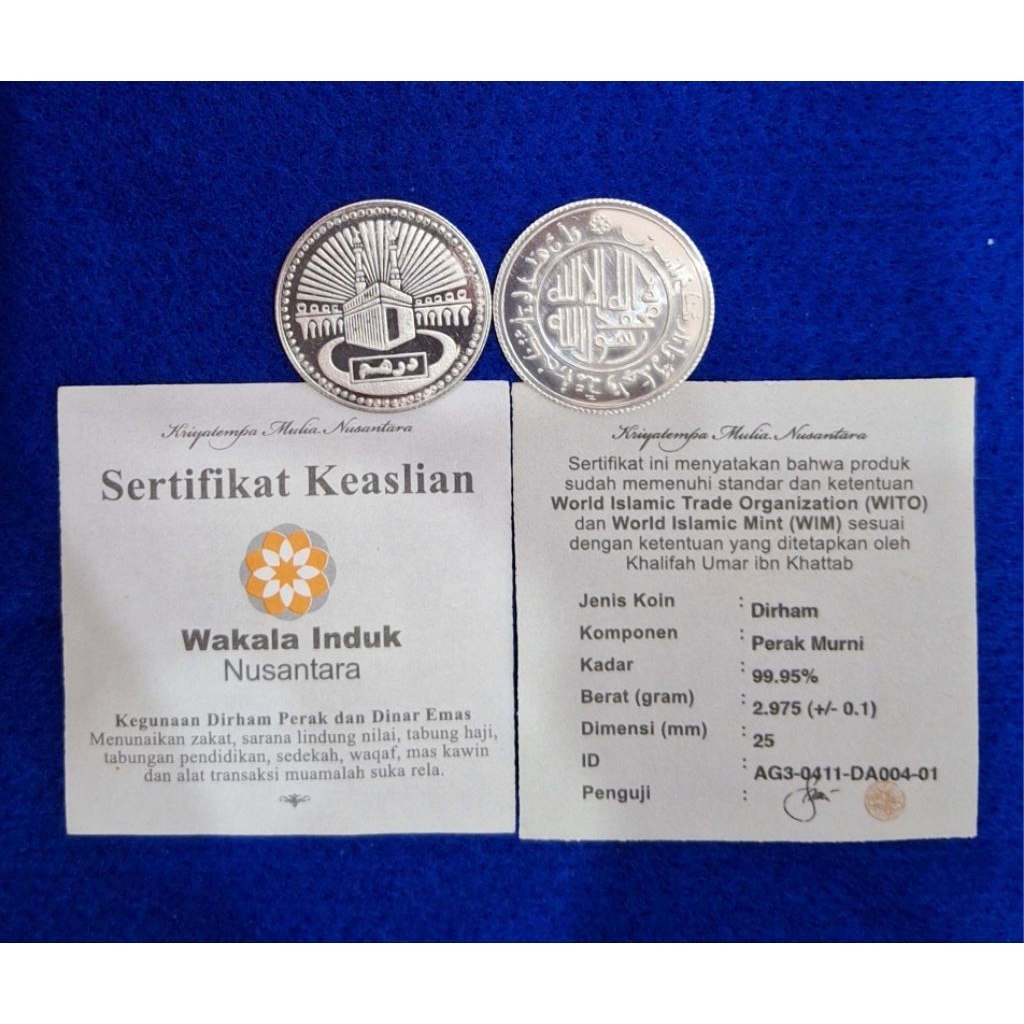 Perak Dirham Wakala Induk Nusantara