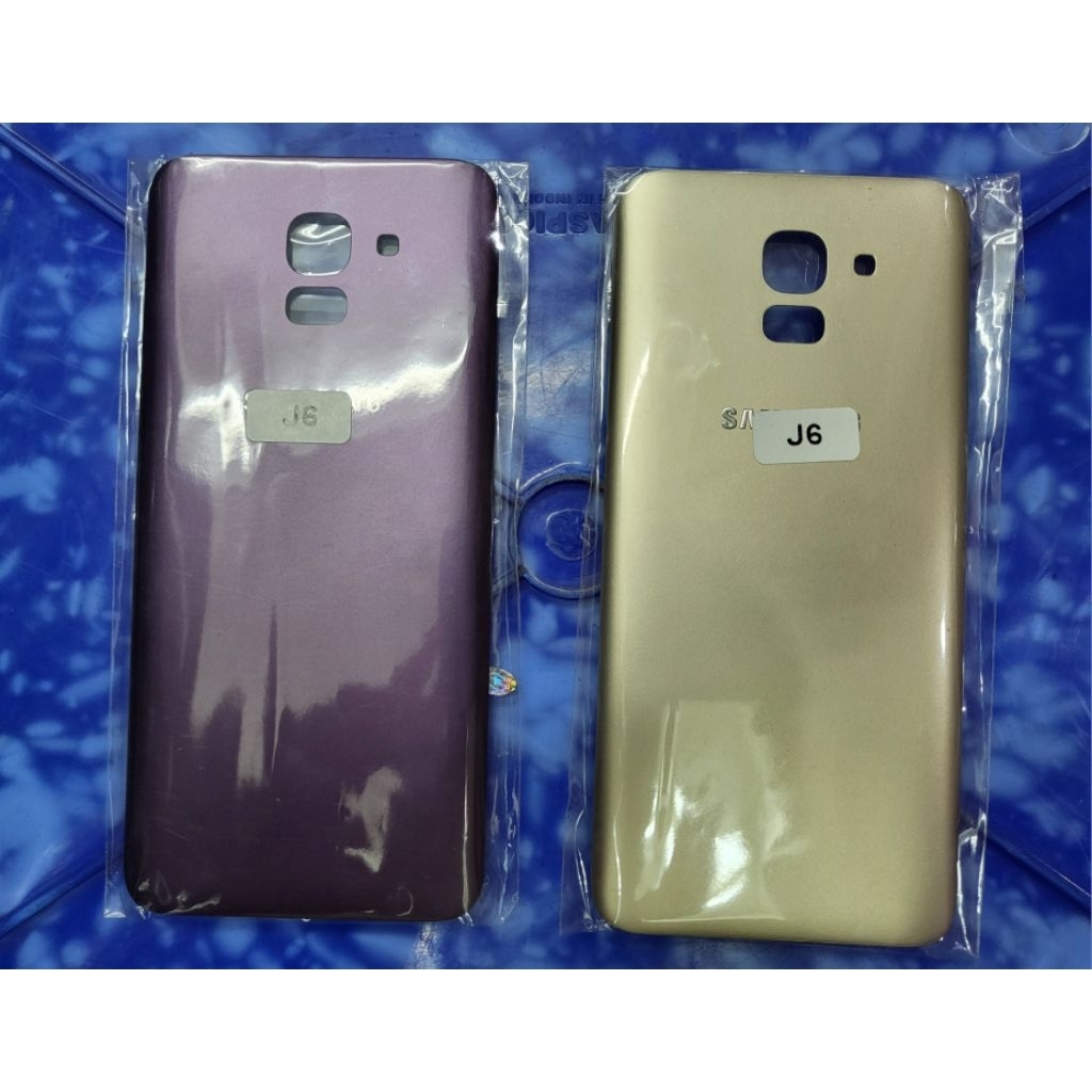Backdoor back cover casing kesing tutup belakang batre samsung galaxy j6 2018 original