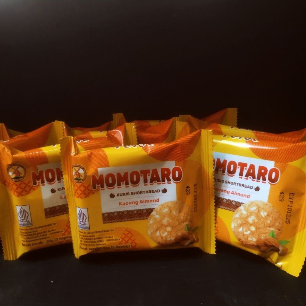 

AOKA MOMOTARO Kukis Shortbread Kacang Almond
