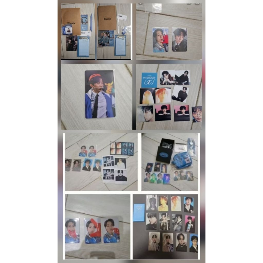 EXO xiumin interviewx whee album xiulo2 xolo2 minseok pc photocard official lucky draw LD ktown ktow