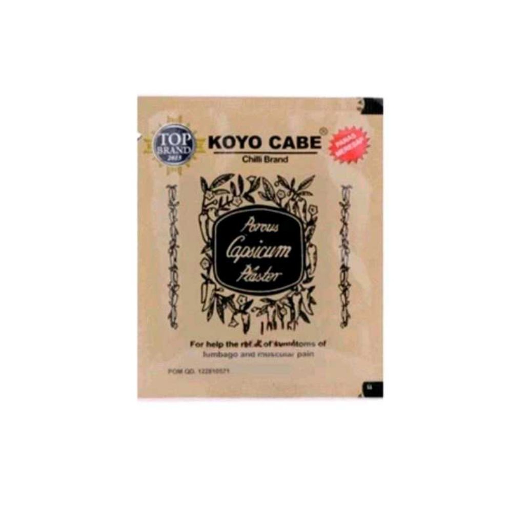 KOYO CABE /SALONPAS 1 SACHET ISI 10/12 LEMBAR