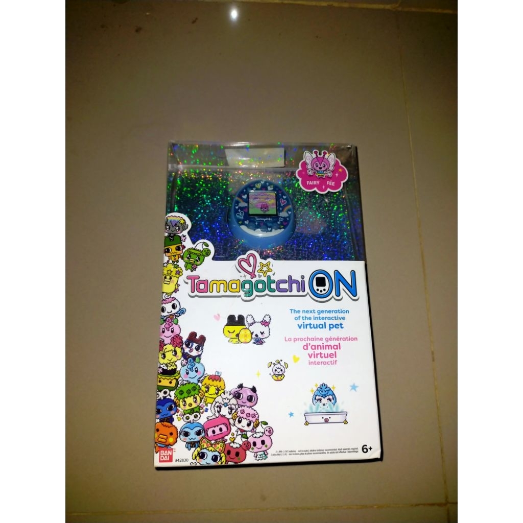 tamagotchi on fairy fee blue