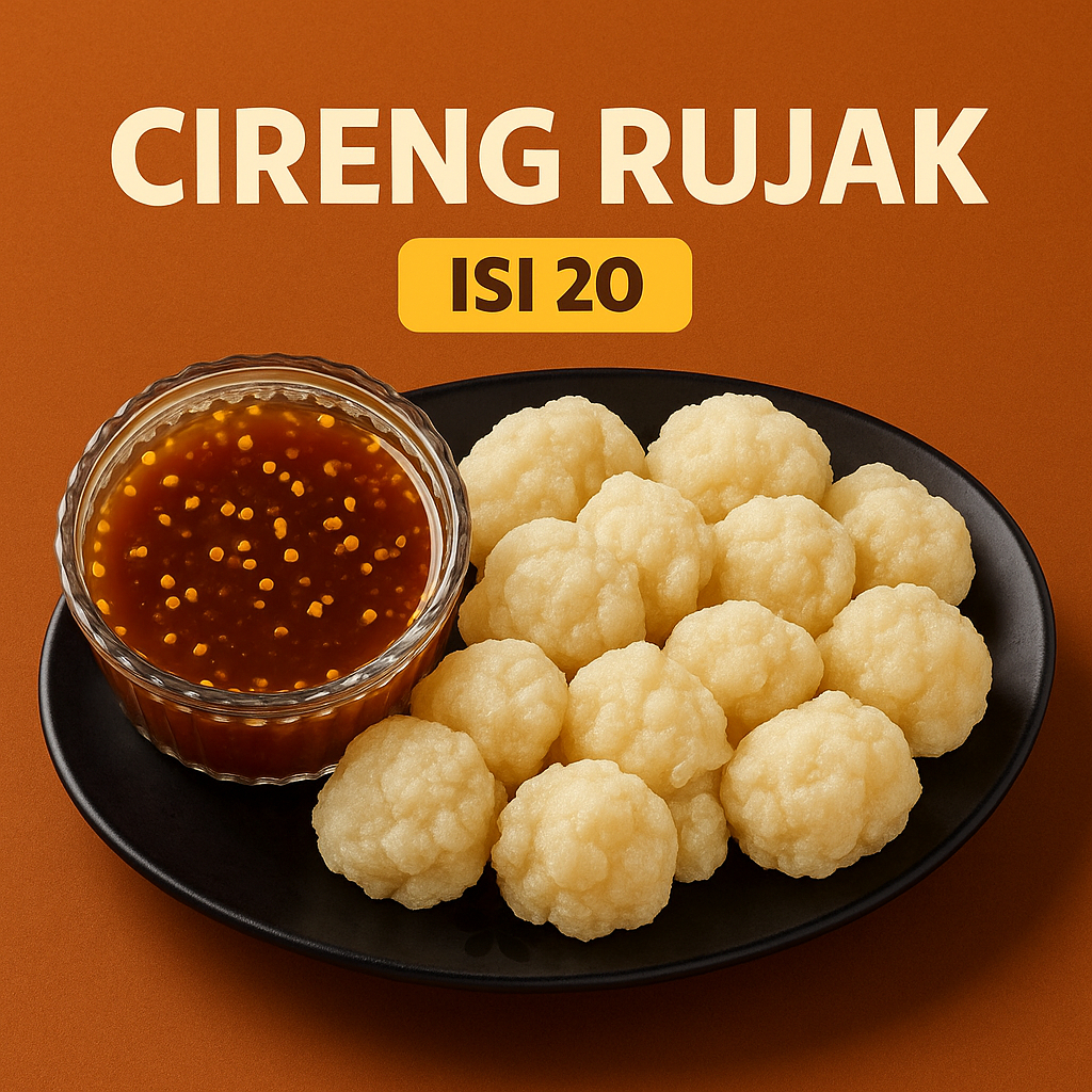 

Dapoer Toeti - Rujak Cireng Original + Bumbu Isi 20 Pcs