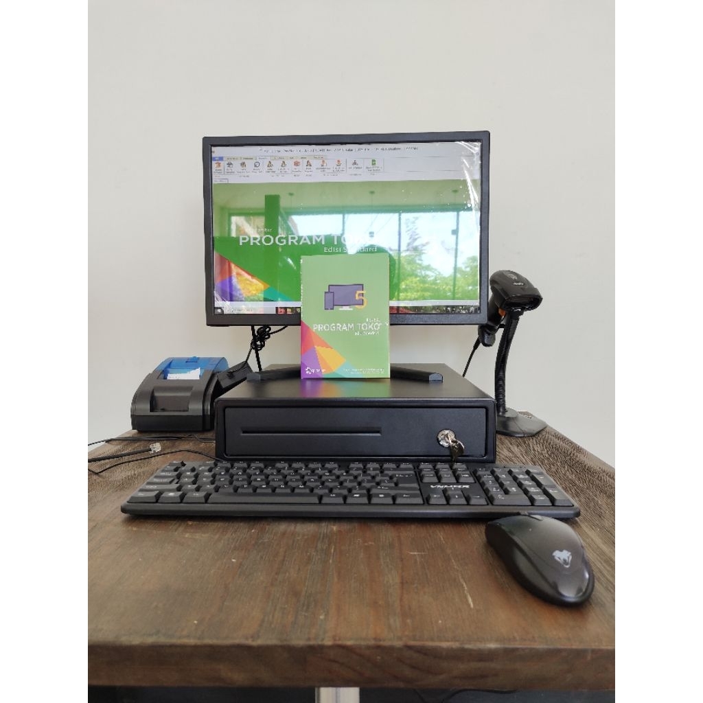 komputer kasir cocok untuk grosiran, toko sembako bangunan dll