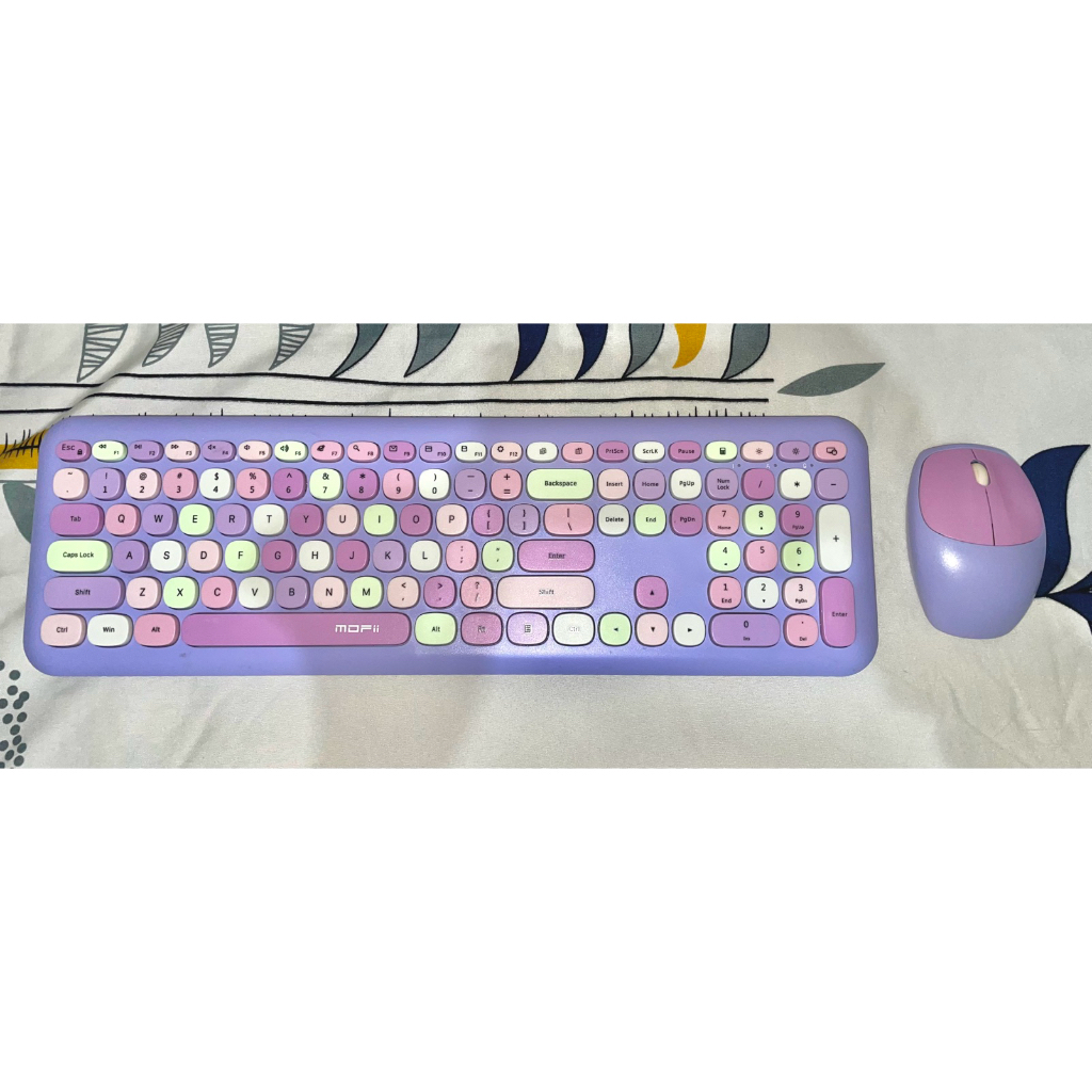 Mofii Keyboard Mouse set 2.4G wireless (PRELOVED)