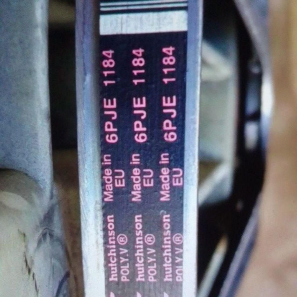 vanbelt mesin cuci Electrolux ewf 8576