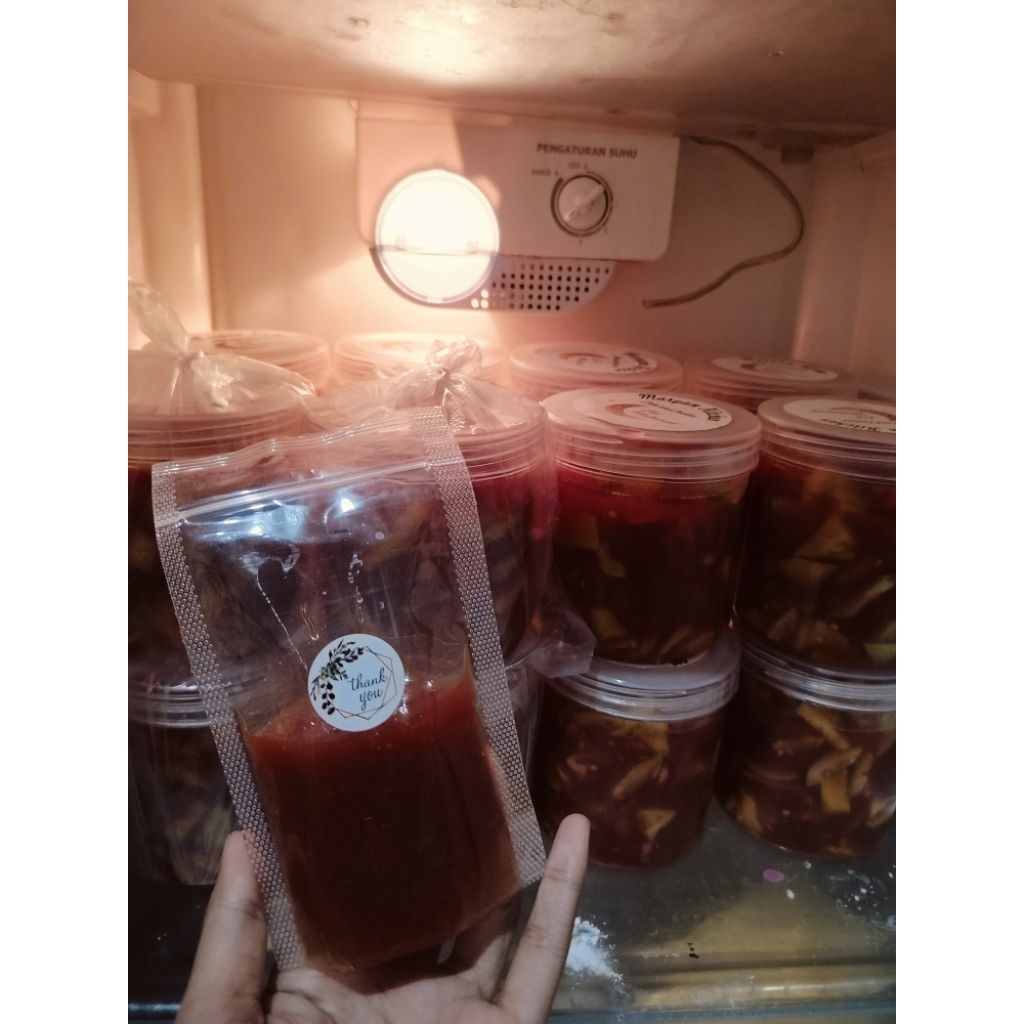 

Saos Racik acar/asinan merah (Maryam Kitchen)