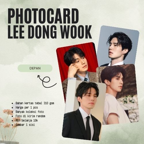 [1PCS] PHOTOCARD LEE DONG WOOK | PHOTOCARD KPOP | PHOTOCARD DRAKOR | PHOTOCARD DRACIN