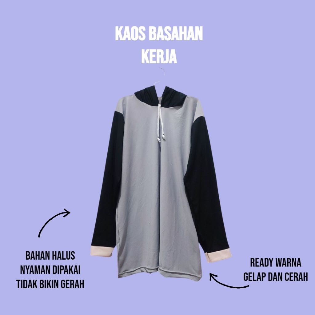 KAOS BASAHAN KERJA PROYEK BERKEBUN PERTANIAN