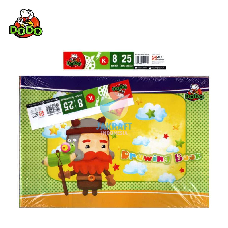 

VHP - Buku Gambar DODO kecil 8 lembar / Drawing Book B5