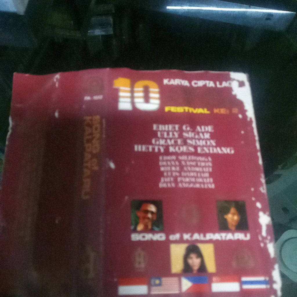 kaset pita ASEAN POP SONG FESTIVAL A599