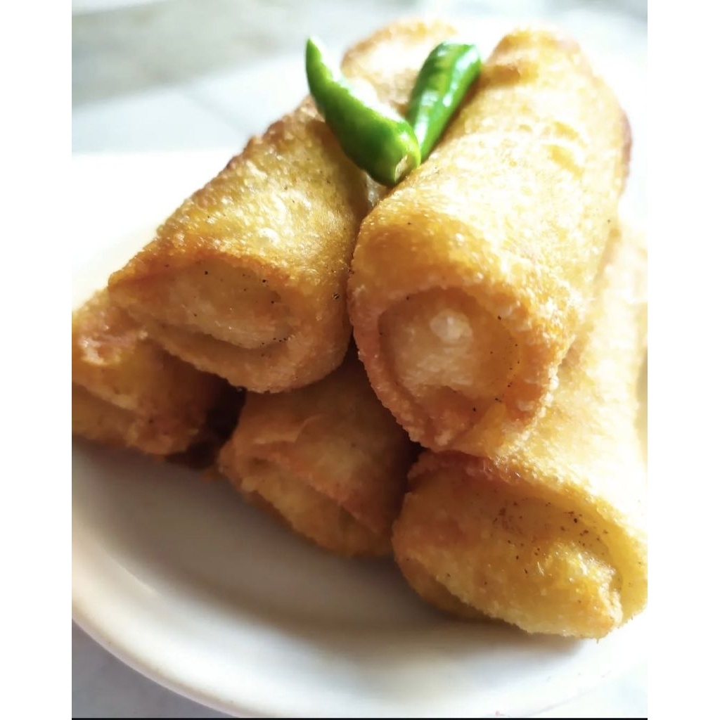 

RISOLES ISI BIHUN/RISOLES KAMPUNG dengan bumbu kacang isi 10 pcs