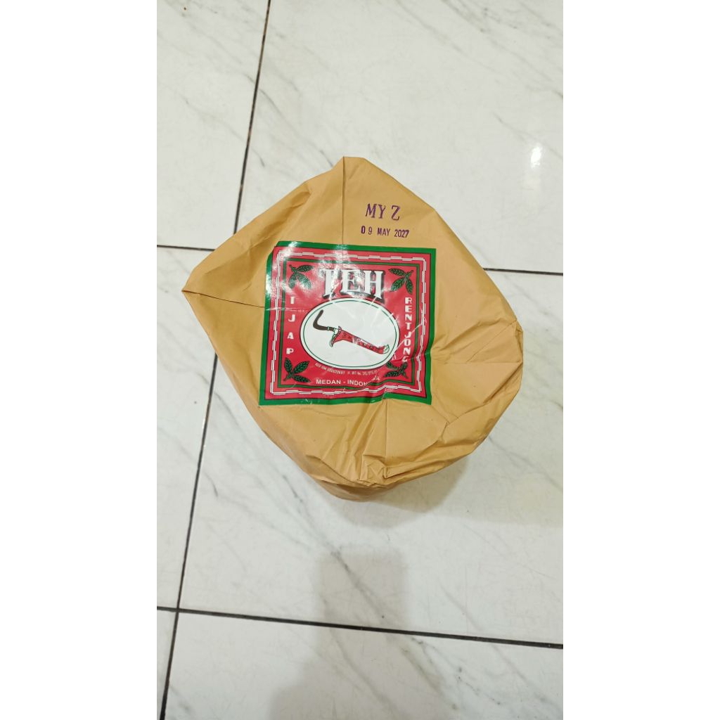 

Teh Tjap Rentjong/Teh Bubuk Per Bal isi 15 renceng