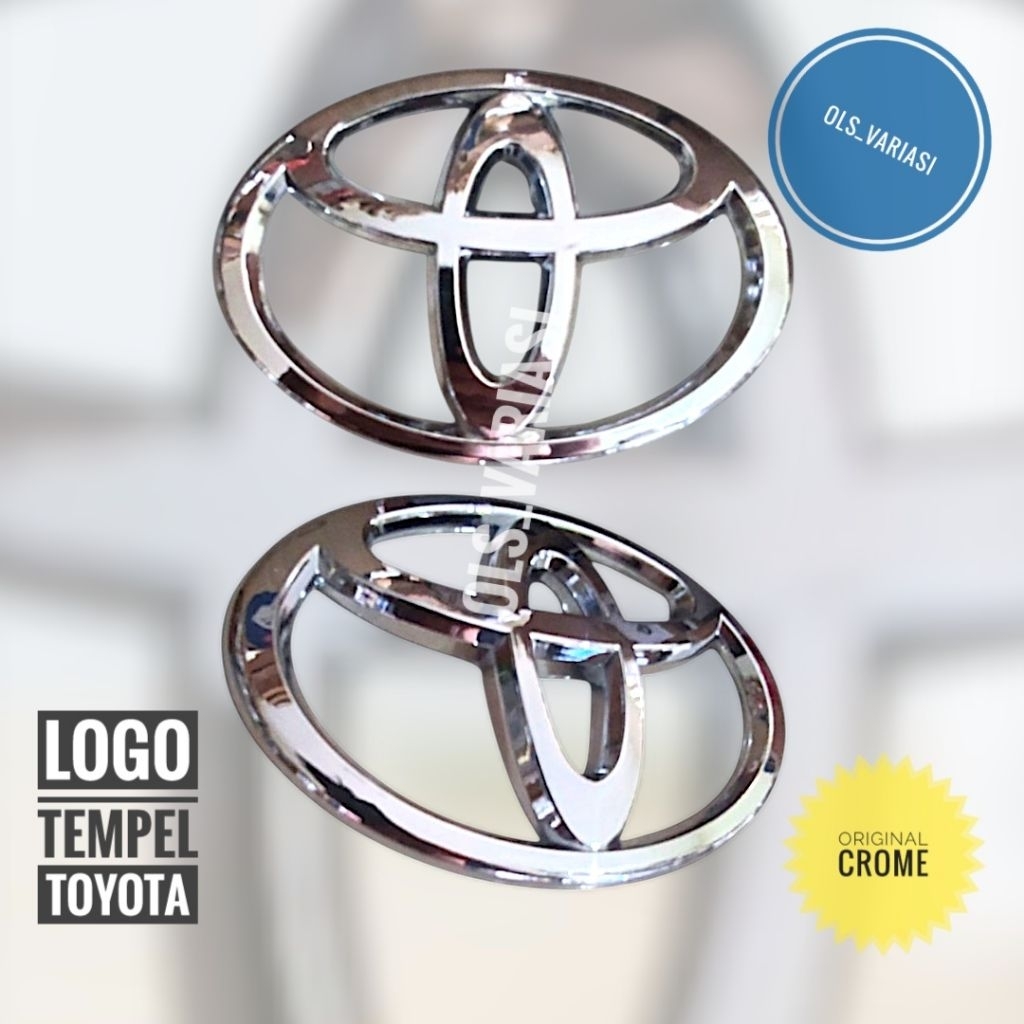 Emblem tempel toyota /emblem toyota / logo toyota / emblem toyota avanza / emblem toyota agya / embl