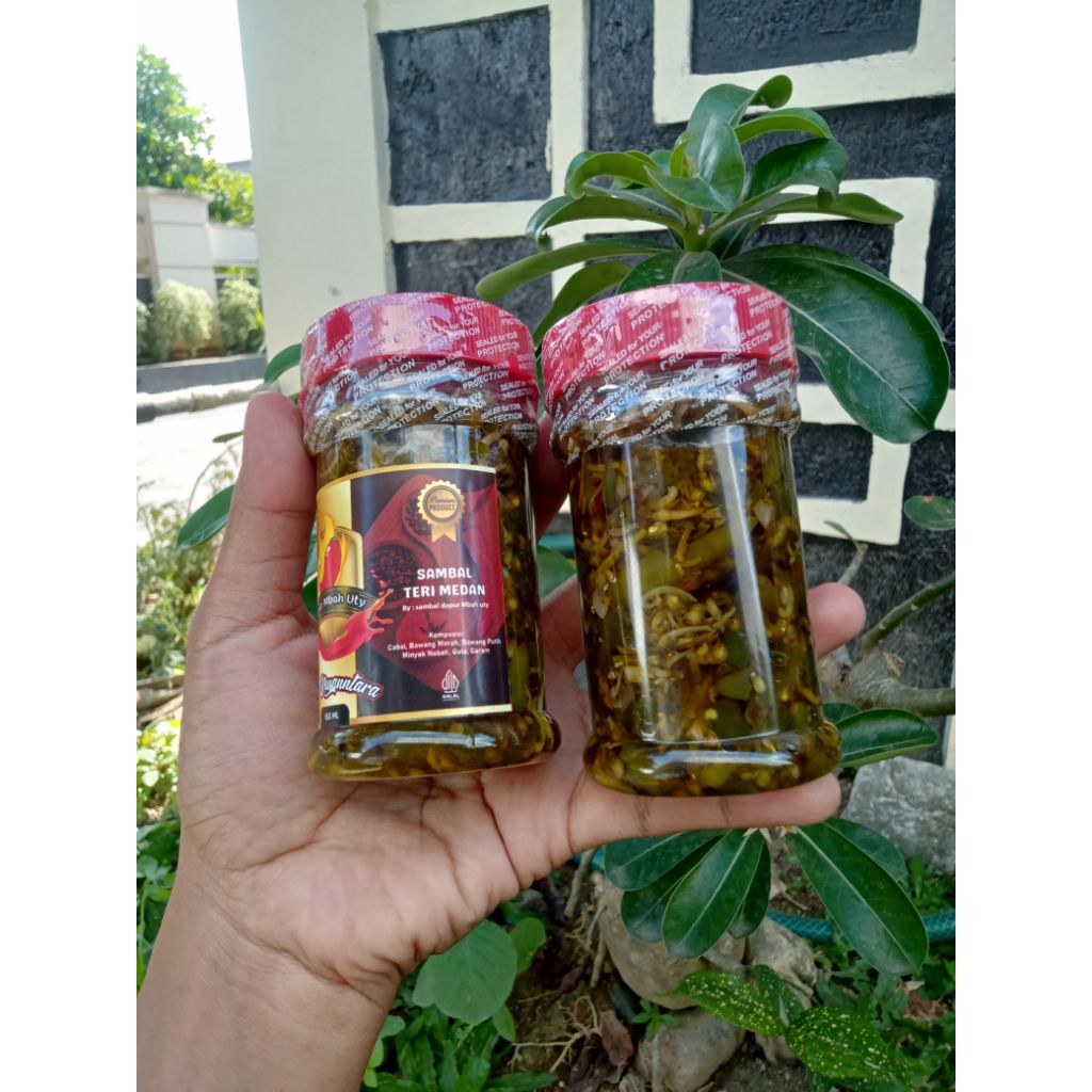 

sambal teri Medan full isi