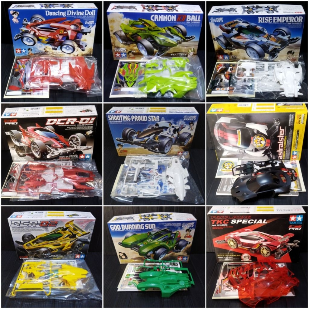 TAMIYA VARIAN BODY MA CHASSIS ORIGINAL