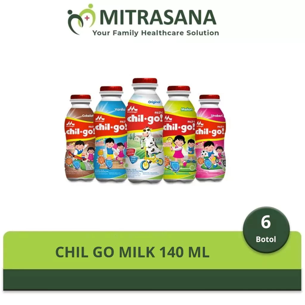 

Chil Go Milk 6 x 130 mL - Susu untuk Usia 1-12 Tahun
