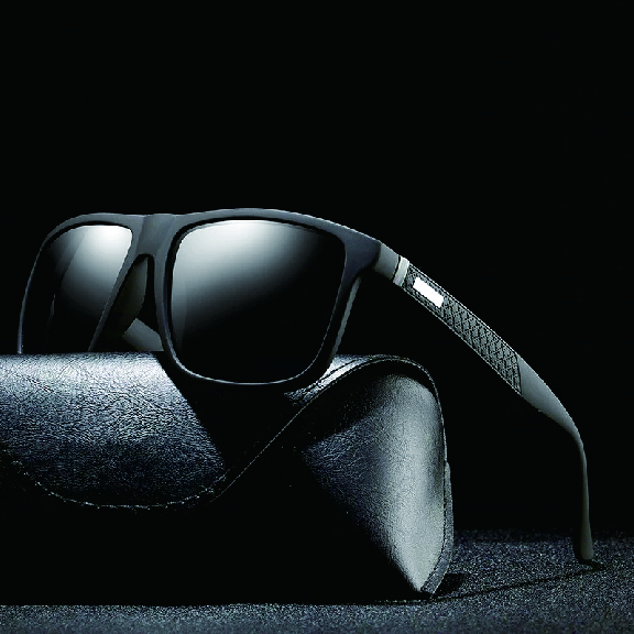 Kacamata Hitam Terpolarisasi Pria Mewah untuk Pria Wanita / Kaca Mata Bentuk Kotak Pria