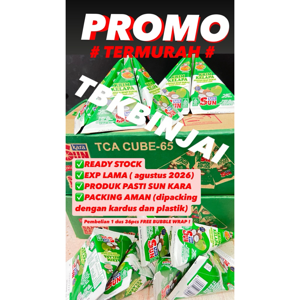 

santan kara 65ml 10DUS (TERMURAH)