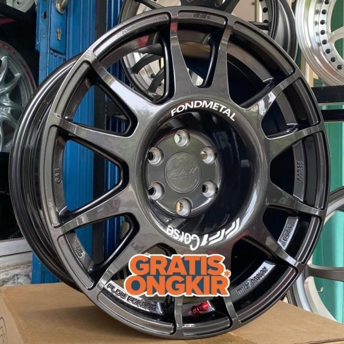 Velg Mobil Racing Ring 18 Lebar 8,5 Flow Forming Baut 6x114,3 Buat Navara