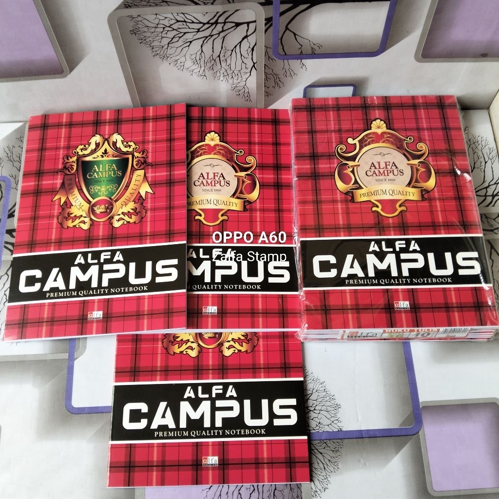

Buku Tulis ALFA CAMPUS, Isi (10Pcs) 36 Lembar