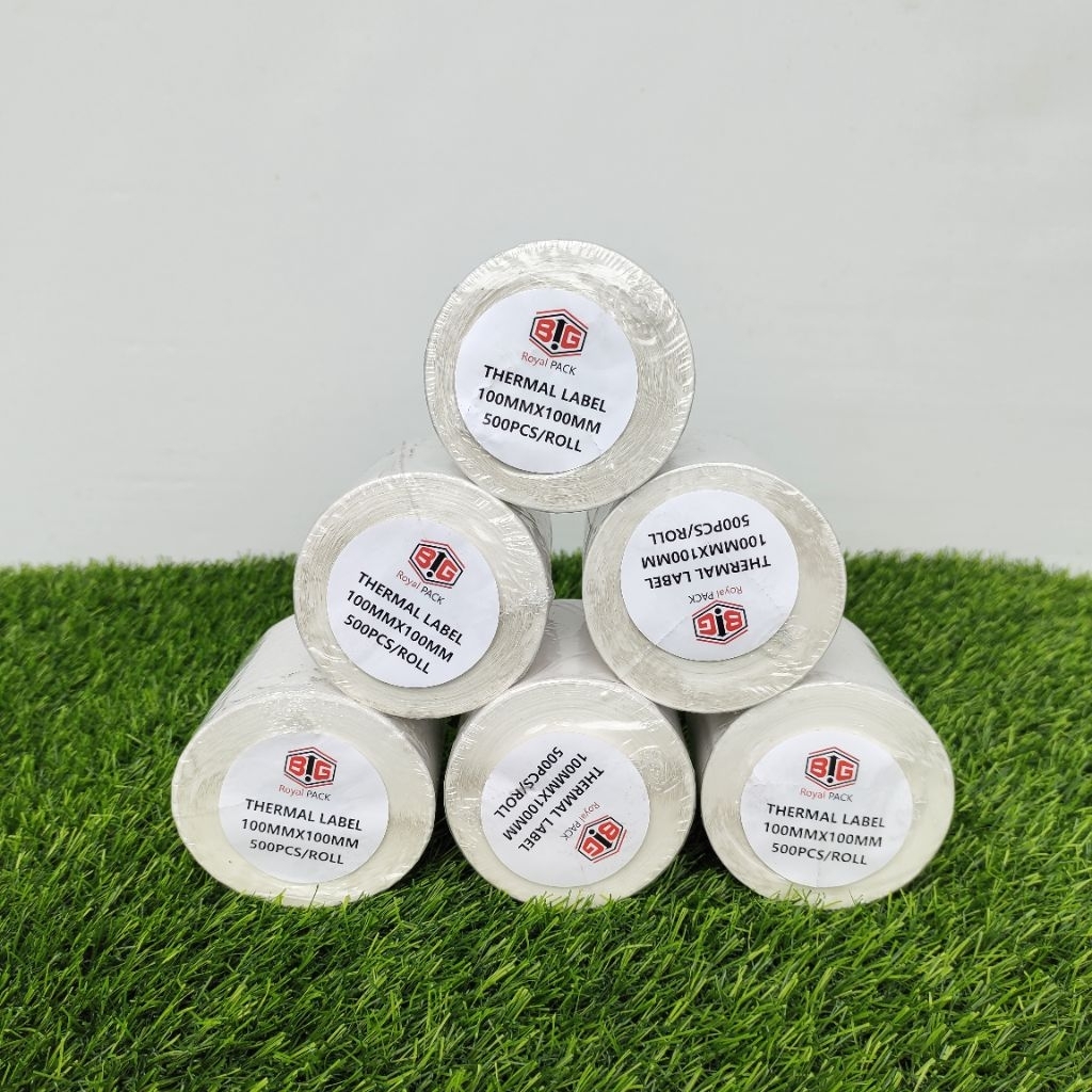 

LABEL STIKER THERMAL 100 X 100 mm 500 pcs
