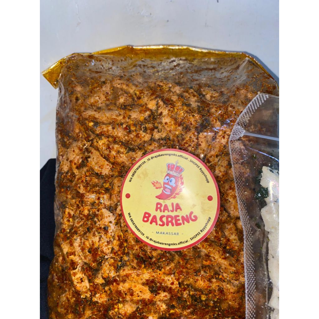 

Byyyshopp Basreng Stik Pedas Daun Jeruk Ukuran 1kg