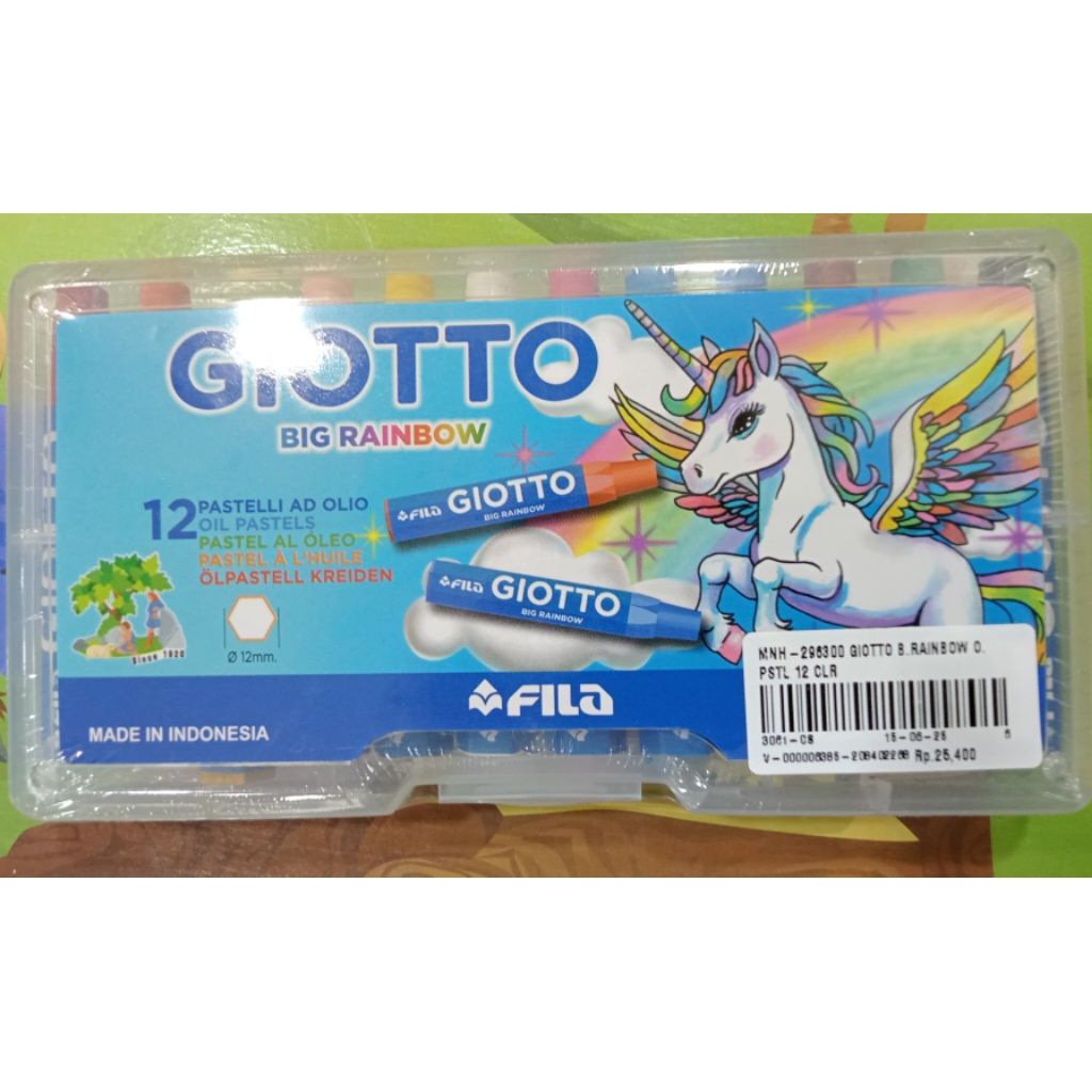 

GIOTTO oil pastel 12 colour