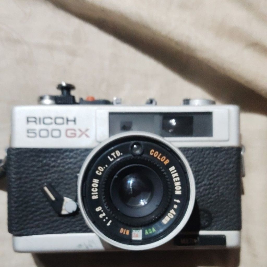 camera RICOH 500Gx jadul bekas pakai buat koleksi